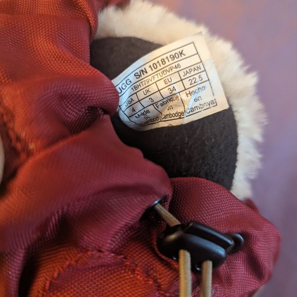 UGG SNOW & RAIN BOOTS(Suede & waterproof rubber/fur insole) - Picture 5 of 5